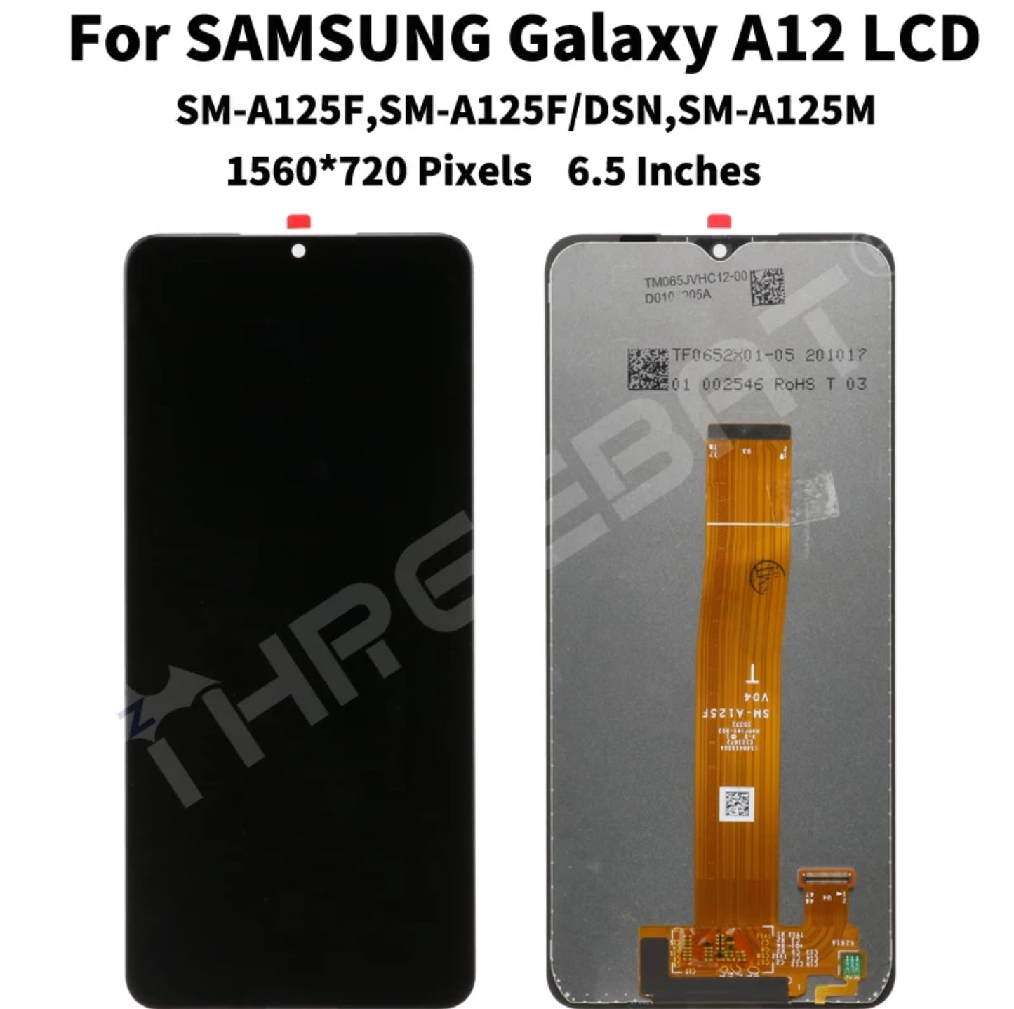 Écran tactile SAMSUNG A12