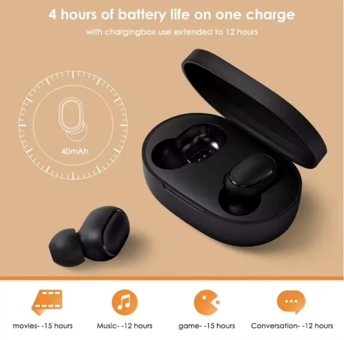 Bluetooth sans fil avec micro